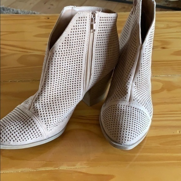 Ankle Boots Mauve Toned Ankle Boots size 8.5 - Picture 8 of 14